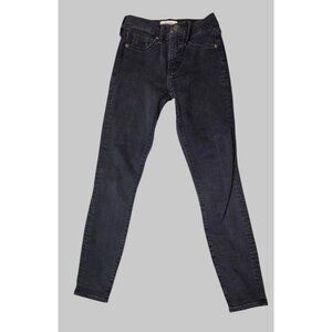 Revtown Women's Black Skinny Denim Jeans size: 25 Regular